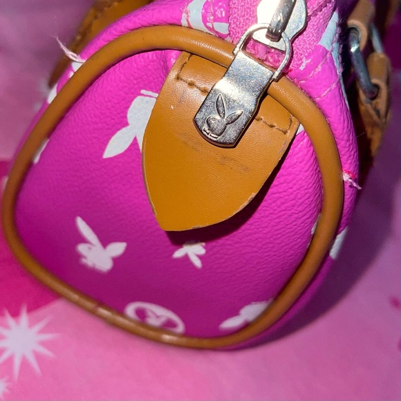 SOLD Playboy Monogram Speedy Purse - Picture 6 of 8